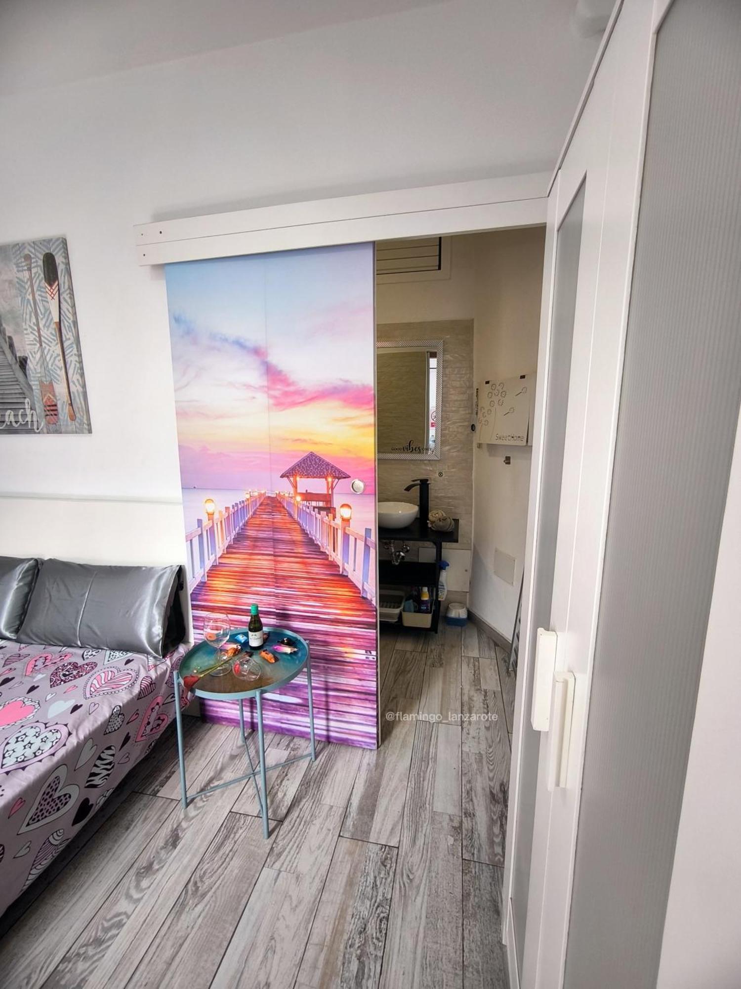 Habitacion Flamingo, Entrada Privada Y Bano Privado En Suite By Flamingo House, No Fumadores Арресифе Экстерьер фото